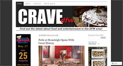 Desktop Screenshot of cravedfw.com